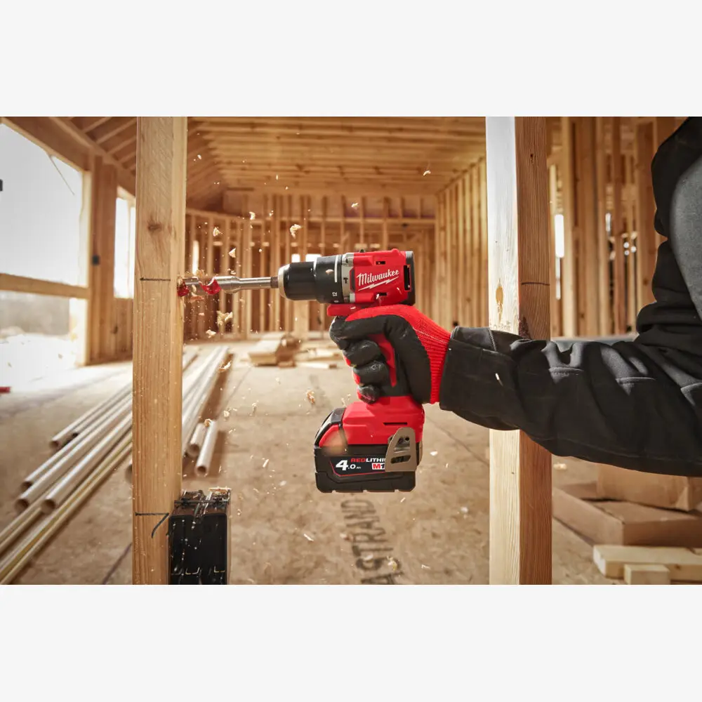 Дриль-шурупокрут з ударом акумуляторний MILWAUKEE, M18 BLPDRC-402C 