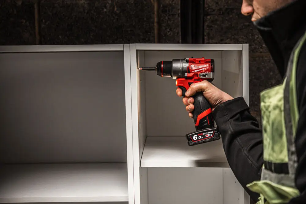 Дриль-шурупокрут з ударом акумуляторний MILWAUKEE, M12 FUEL FPD2-402X 