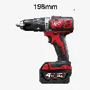 Дриль-шурупокрут з ударом акумуляторний MILWAUKEE, M18 BPD-202С 