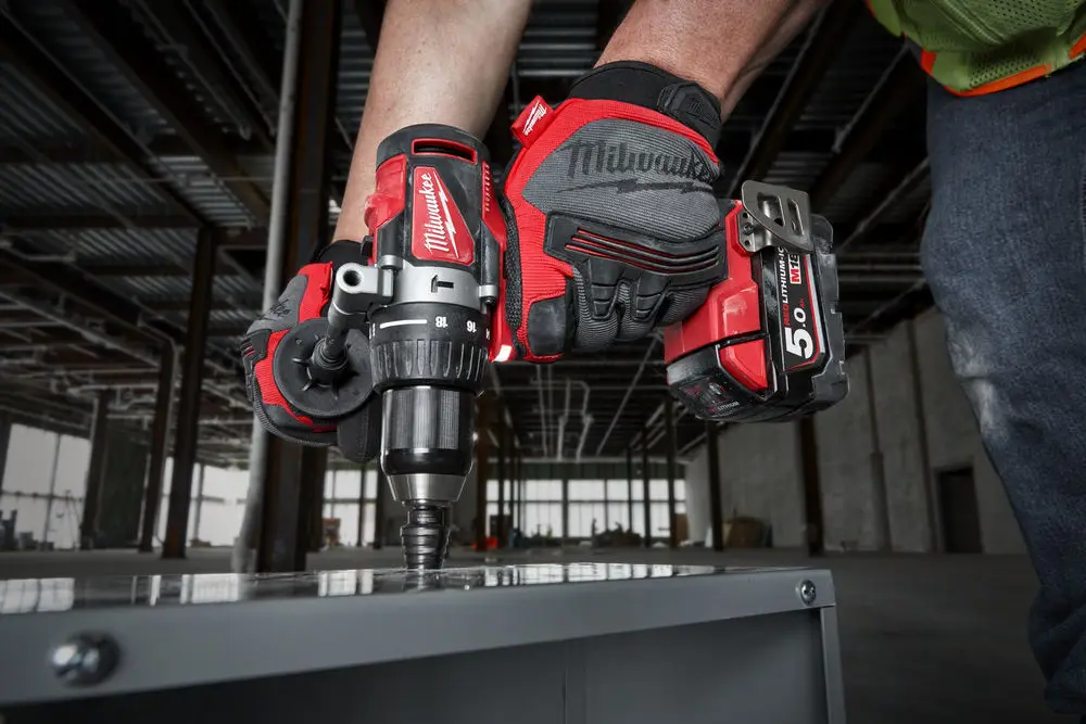Дриль-шурупокрут з ударом акумуляторний MILWAUKEE, M18 BLPD2-502X 