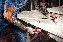 Промо-комплект пила лобзикова акумуляторна безщіткова, SKIL 3440 CA Compact + енергокомплект 3110 АА 11071400202 (акумулятор 2,5 Ah, зарядний пристрій) 