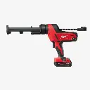 Пістолет для герметиків акумуляторний MILWAUKEE, C18 PCG/310C-201В, 310мл (+ заряд. пристрій, 1 акум.Х 2, сумка) 