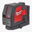 Нівелір лазерний лінійний акумуляторний MILWAUKEE, L4 CLL-301C (+micro-USB,1 акум.Х3Аг, кейс) 