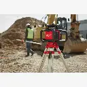 Нівелір ротаційний лазерний акумуляторний MILWAUKEE, M18 RLOH600-201C (+лазерний приймач, зарядний пристрій,1 акум.Х2Аг, кейс) 