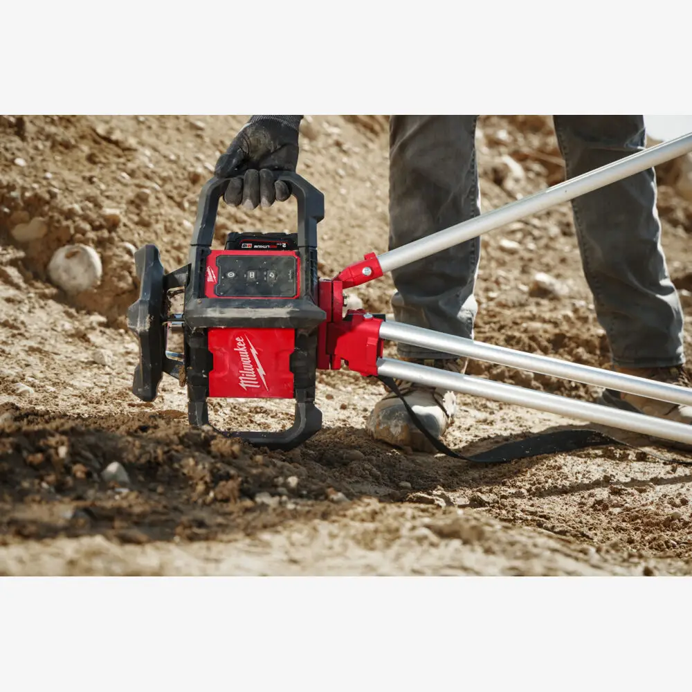 Нівелір ротаційний лазерний акумуляторний MILWAUKEE, M18 RLOH600-201C (+лазерний приймач, зарядний пристрій,1 акум.Х2Аг, кейс) 