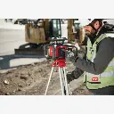 Нівелір ротаційний лазерний акумуляторний MILWAUKEE, M18 RLOH600-201C (+лазерний приймач, зарядний пристрій,1 акум.Х2Аг, кейс) 