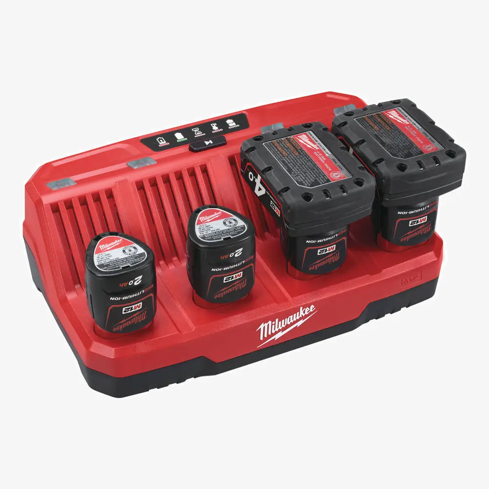 Зарядний пристрій MILWAUKEE, M12 C4 (для 4х акум. М12) 