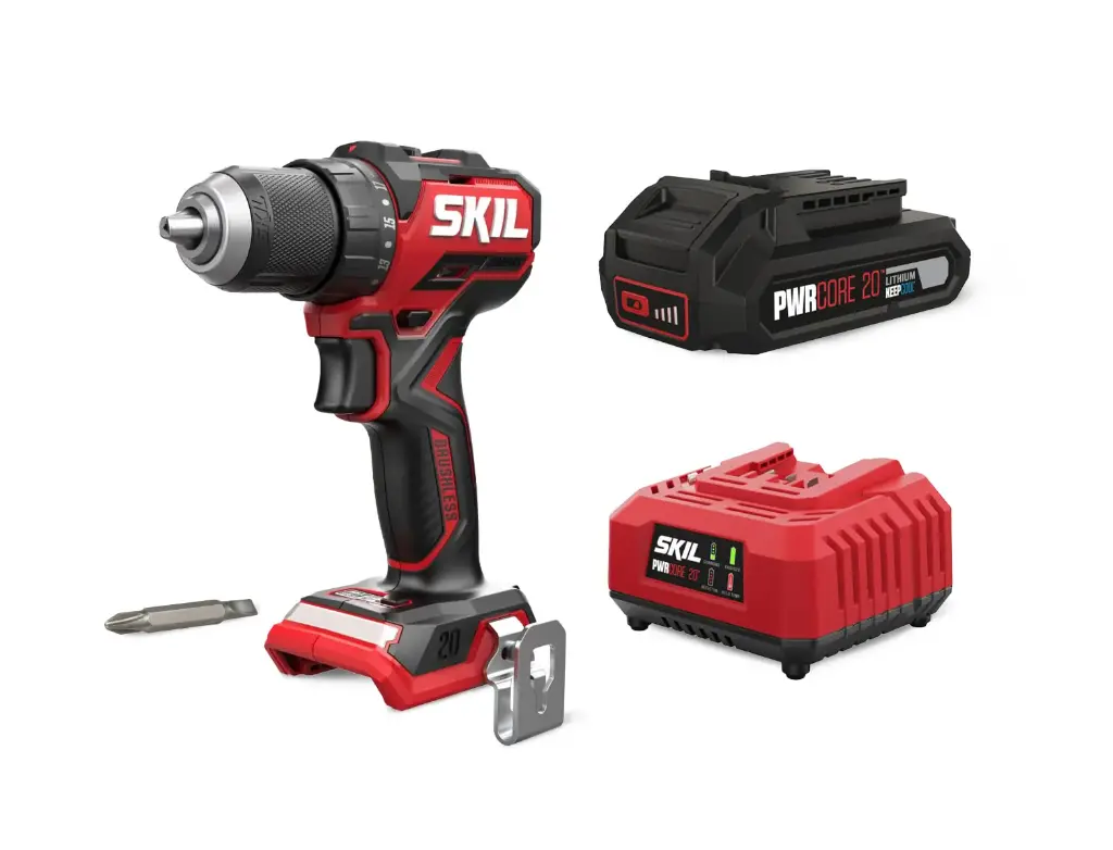 [DD1E3065CA+BC1E3110AA] Дриль-шуруповерт акумуляторний безщітковий безударний, SKIL 3065 CA