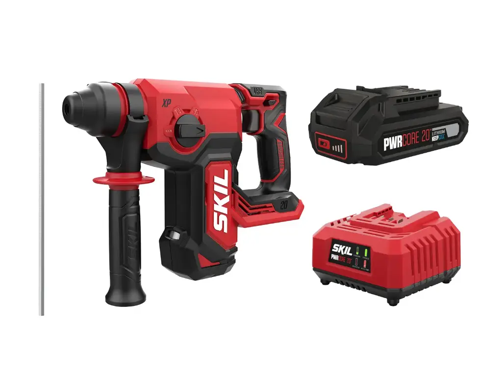 [RH1E3851CA+BC1E3110AA] Перфоратор акумуляторний безщітковий SDS+, SKIL 3851 CA XP