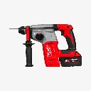 Перфоратор SDS-PLUS акумуляторний MILWAUKEE, M18 BLH-502X, 2,3Дж (+зар.пр., 2акум.Х5Аг,HDкейс) 
