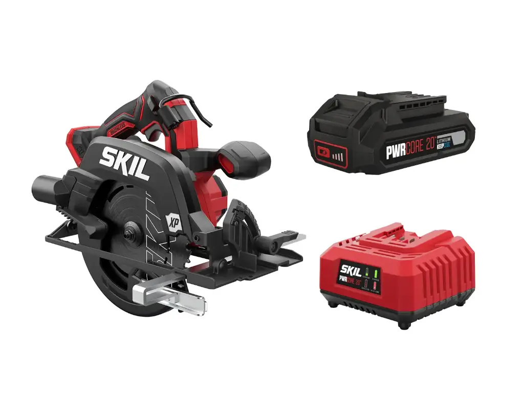 [SW1E3571CA+BC1E3110AA] Пила циркулярна акумуляторна безщіткова, SKIL 3571 CA XP