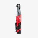 Гайкокрут кутовий акумуляторний тріскачка 3/8" MILWAUKEE, M12 FIR38-201B, 75Нм, (+ заряд.пристрій, 1 акум.Х 2Аг, сумка) 