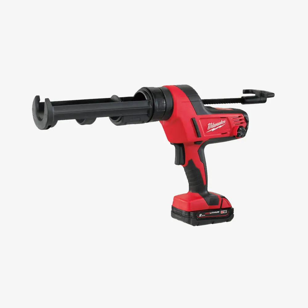 [4933441310] Пістолет для герметиків акумуляторний MILWAUKEE, C18 PCG/310C-201В, 310мл (+ заряд. пристрій, 1 акум.Х 2, сумка) 