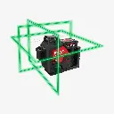 Нівелір лазерний 3D акумуляторний MILWAUKEE, M12 3PL-401C (+зарядний пристрій, 1 акум.Х4Аг, кейс) 