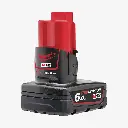 Акумулятор MILWAUKEE, M12 B6 (6Аг) 