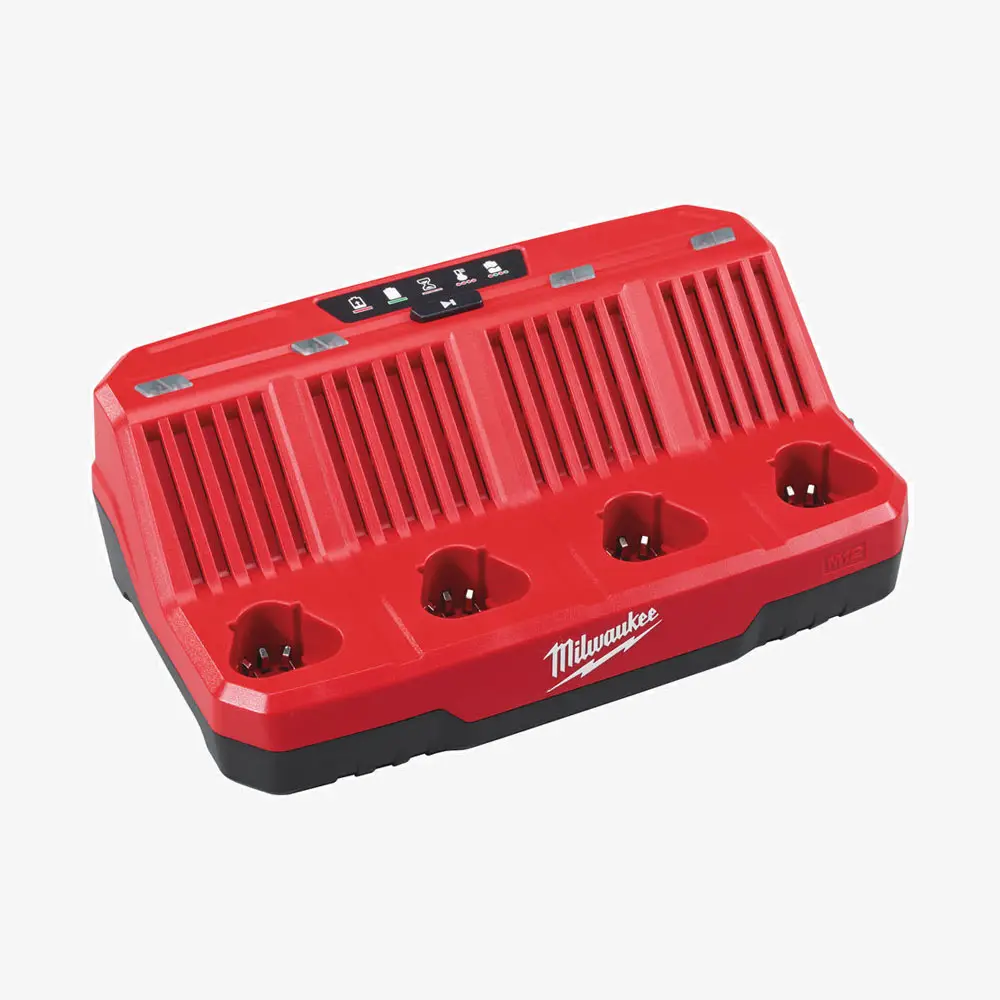 Зарядний пристрій MILWAUKEE, M12 C4 (для 4х акум. М12) 