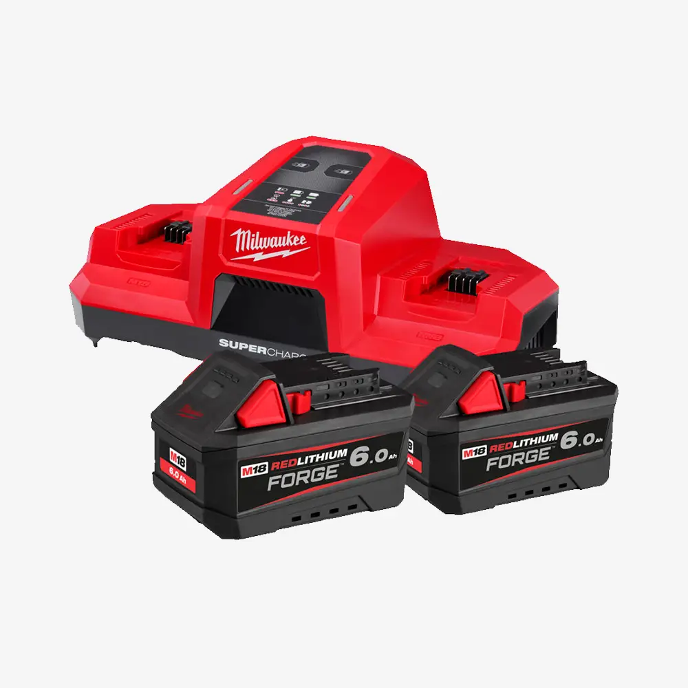 [4933498549] Енергокомплект MILWAUKEE, M18 FORGENRG-602 (+заряд.пристр. M18 DBSC, 2 ак.FORGE Х 6Аг) 