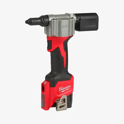 [4933464405] Заклепочник акумуляторний MILWAUKEE M12 BPRT-201X, Ø закл. 2,4-4,8мм, (+ заряд.пристрій, 1 акум.Х 2Аг, HD кейс) 