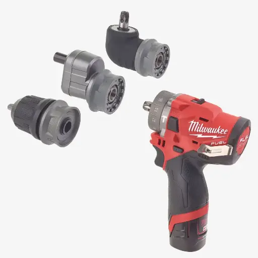 [4933464138] Дриль-шурупокрут з ударом акумуляторний MILWAUKEE, M12 FUEL FPDXKIT-202X 